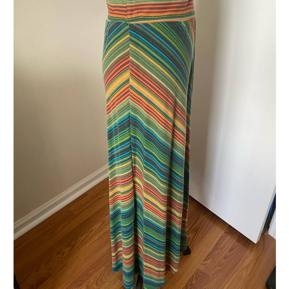 Women’s Hannah Skirt Long Muilt-color Elastic Waist Size Large - Picture 15 of 16